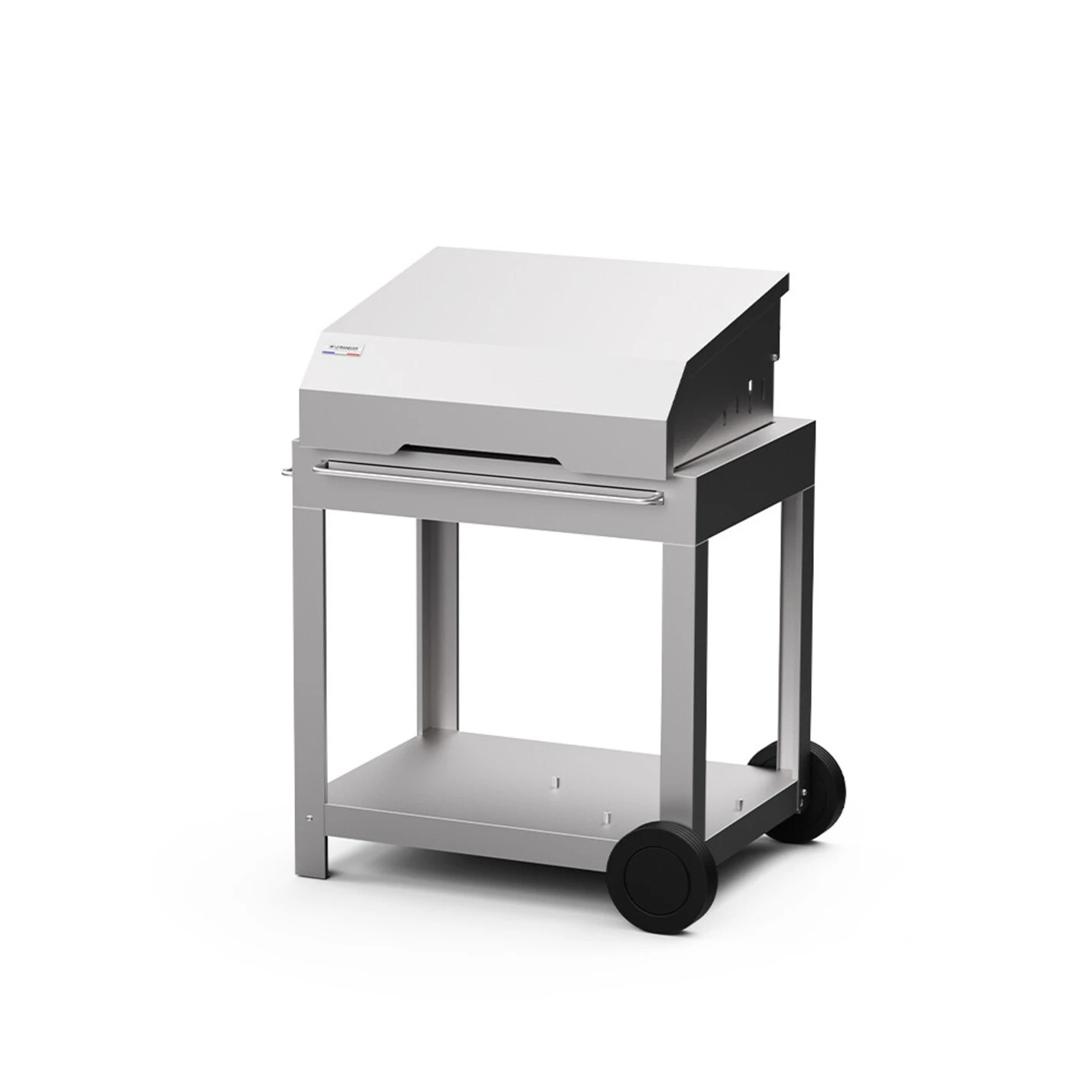 Combo Plancha Gaz Amalia Silver Edition 360 (capot + Chariot) - Le Marquier – Image 2