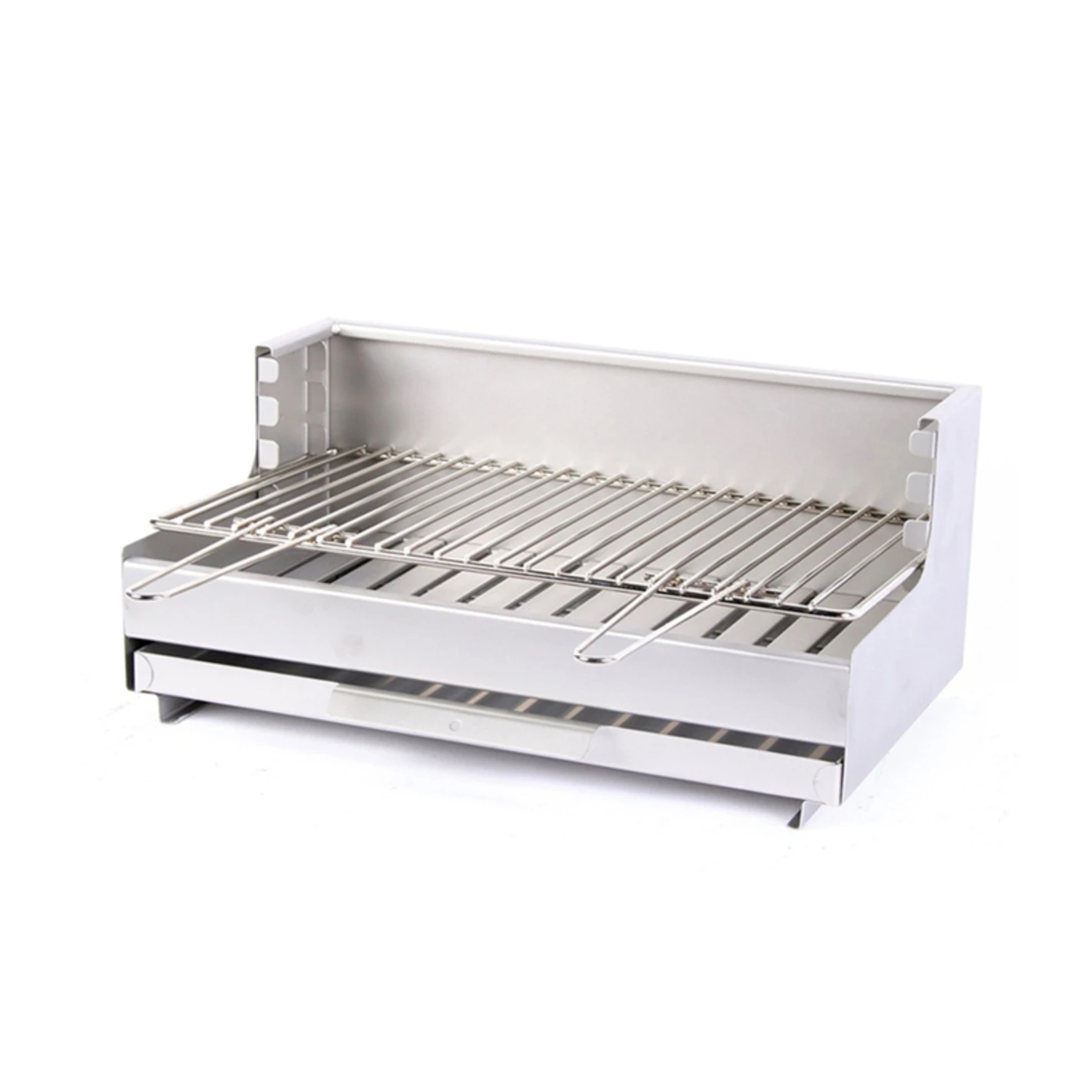 Barbecue Charbon Vulcain INOX 54 X 32 - Le Marquier