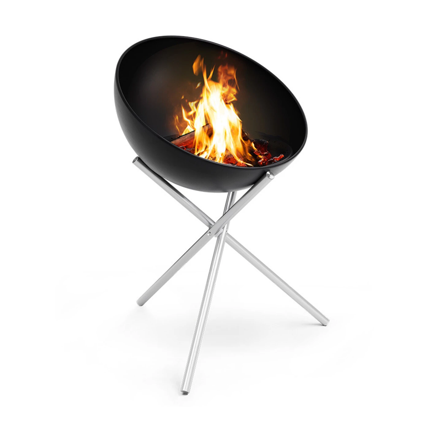 Brasero Rond En Acier émaillé Bowl + Trépied + Plancha - Höfats – Image 9