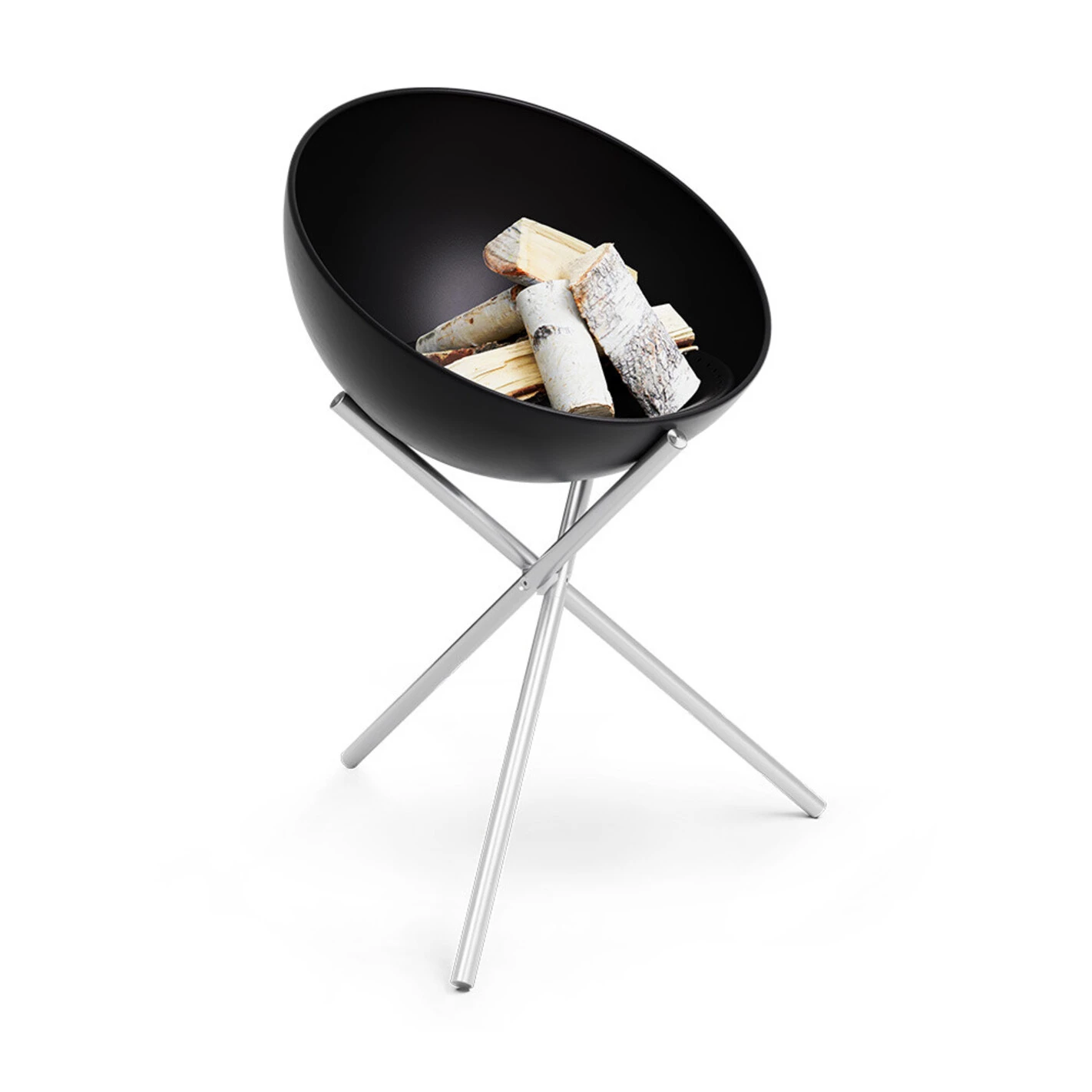 Brasero Rond En Acier émaillé Bowl + Trépied + Plancha - Höfats – Image 10