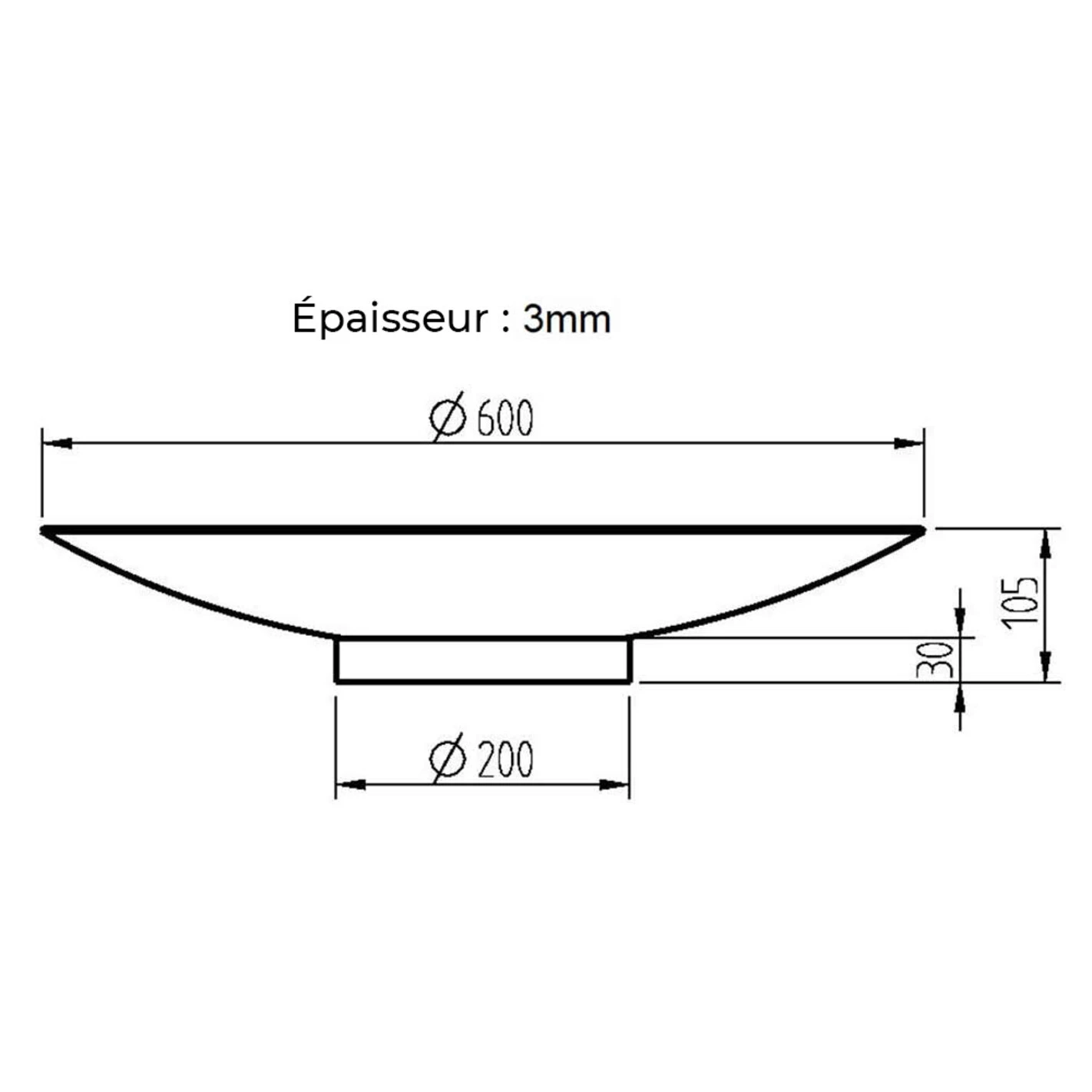 Brasero En Acier Corten Rond ⌀60 Cm - Nordic Flame – Image 6