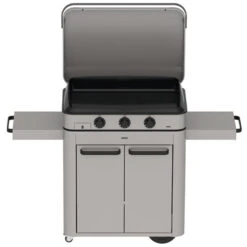 Combo Plancha Gaz Enosign 80 Inox (Chariot Et Capot) - ENO*