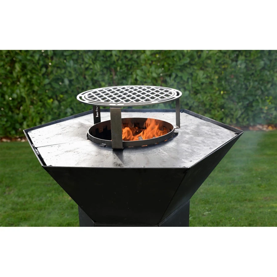 Grille En Fonte Dynamic Centre Pour Brasero Nestor - Barbecook – Image 2