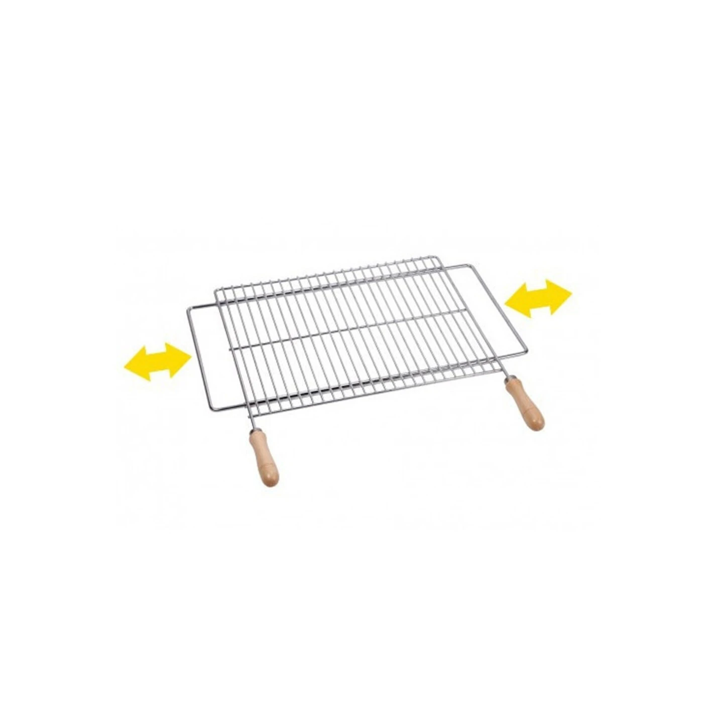Grille De Barbecue Téléscopique 50 X 40 Cm Zingue