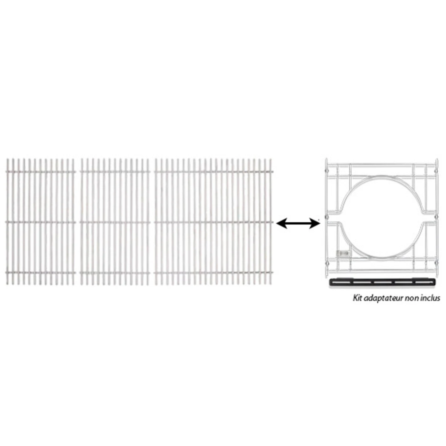 Grilles Inox Crafted SmokeFire EX6 - Weber – Image 3