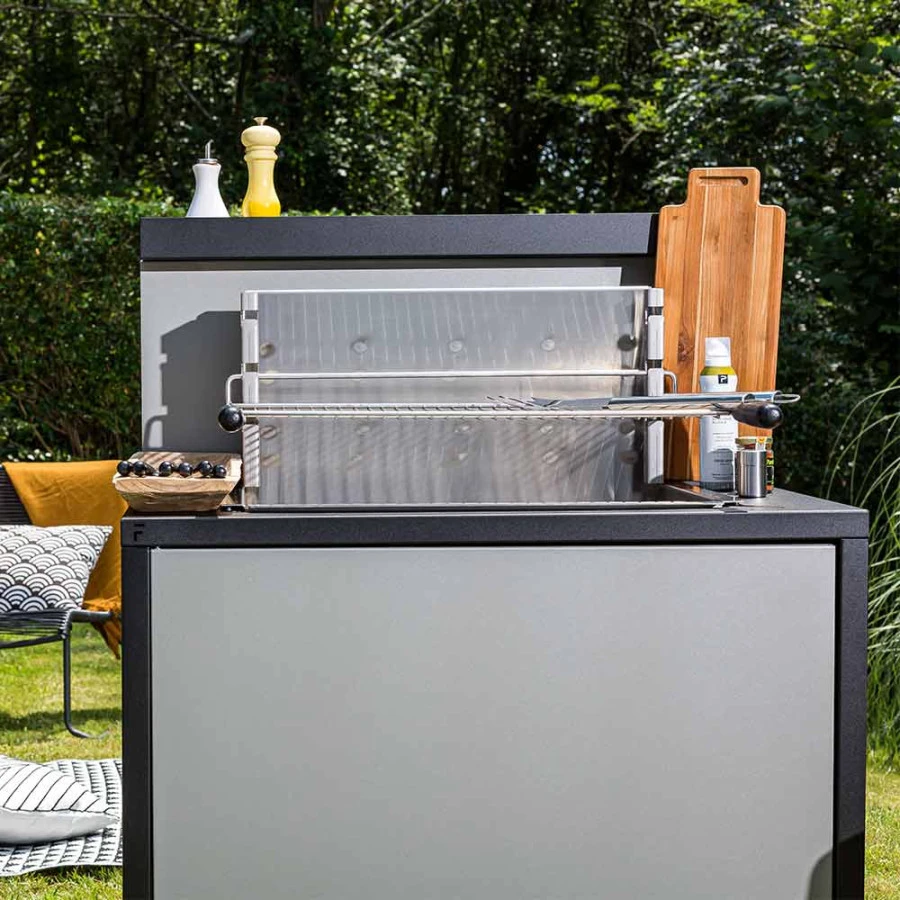 Barbecue Charbon Grilloir 66 Cm Inox - Forge Adour – Image 4