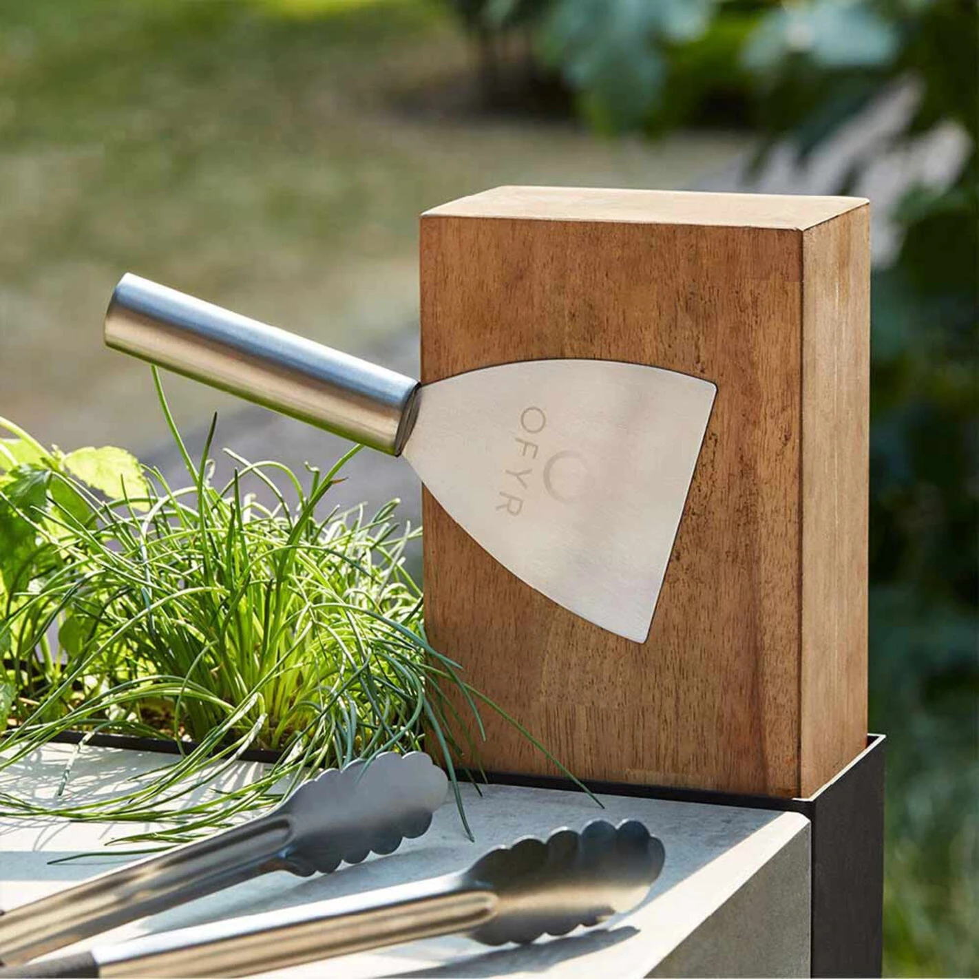 Brasero OFYR Island Noir 85 Céramique Gris Foncé + Housse – Image 7