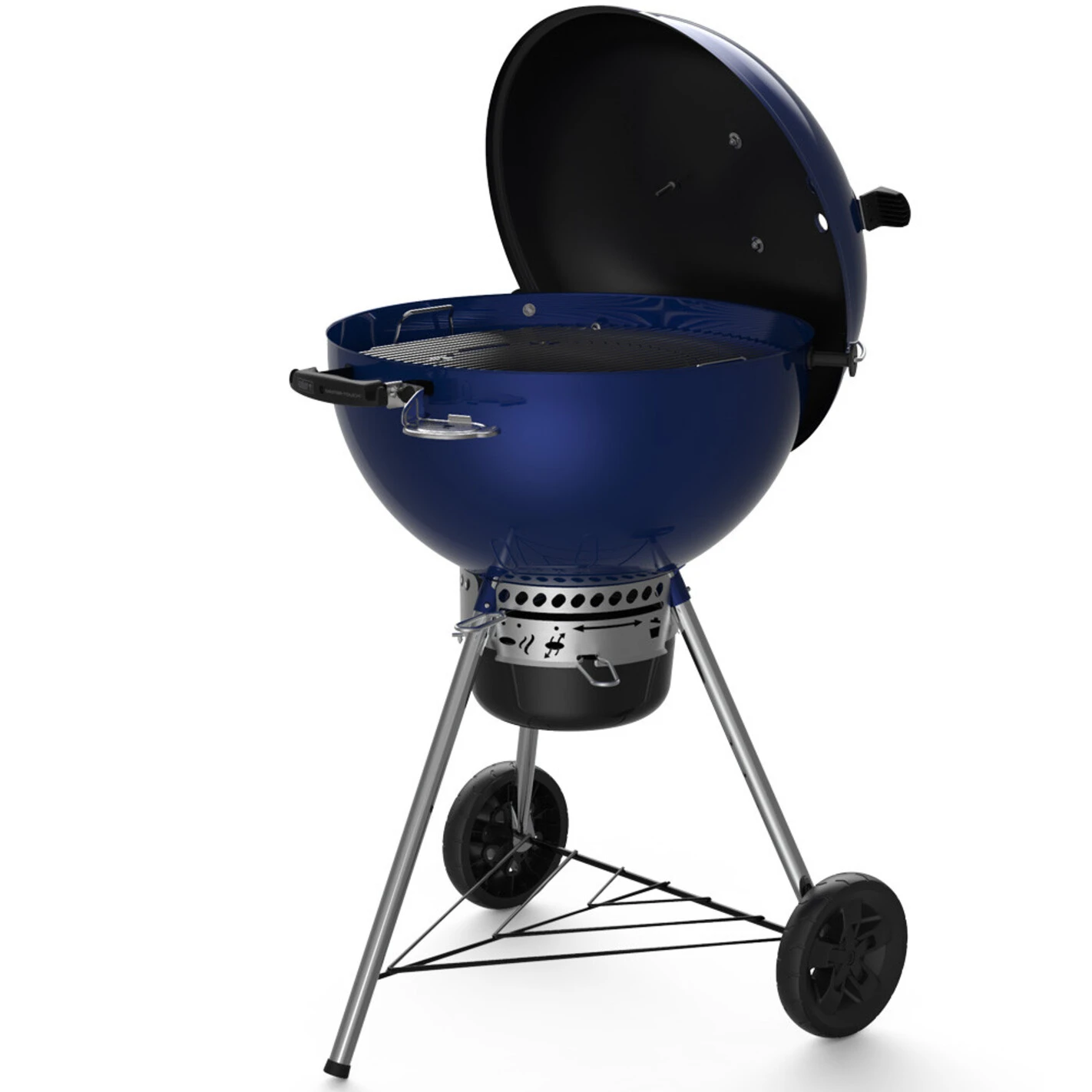 Barbecue Charbon Master-Touch 5750 Bleu Océan - Weber – Image 2