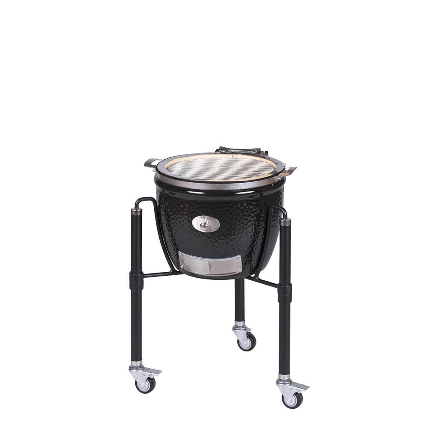 Barbecue Kamado JUNIOR Pro 2.0 Noir + Chariot - Monolith* – Image 6