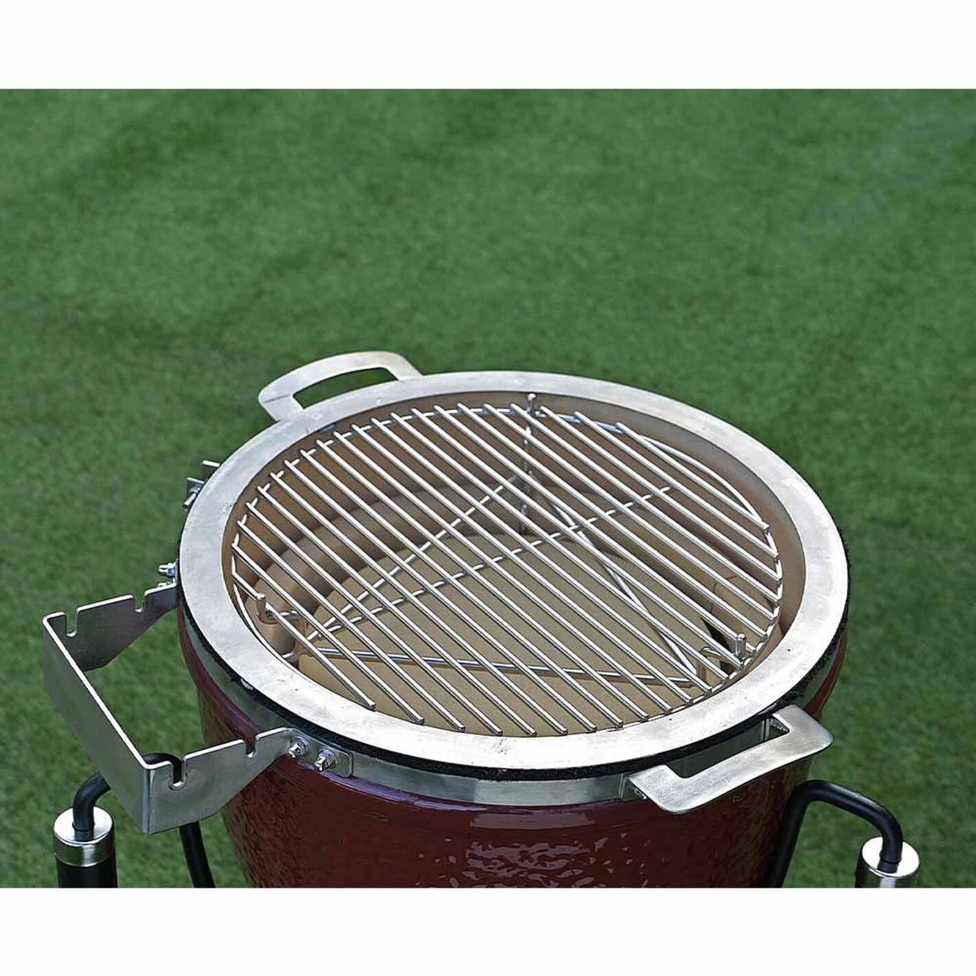 Barbecue Kamado JUNIOR Pro 2.0 Noir + Chariot - Monolith* – Image 7