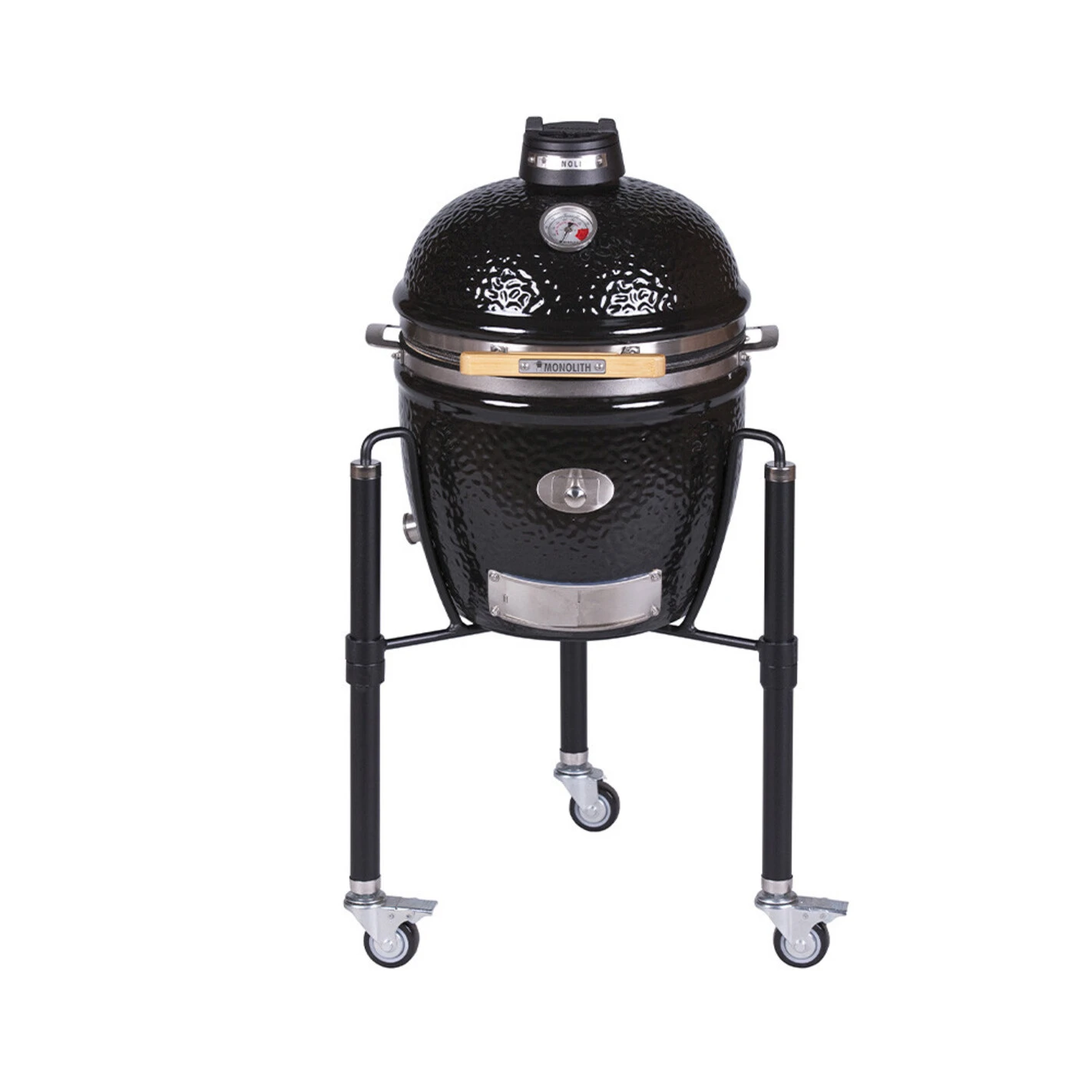 Barbecue Kamado JUNIOR Pro 2.0 Noir + Chariot - Monolith*