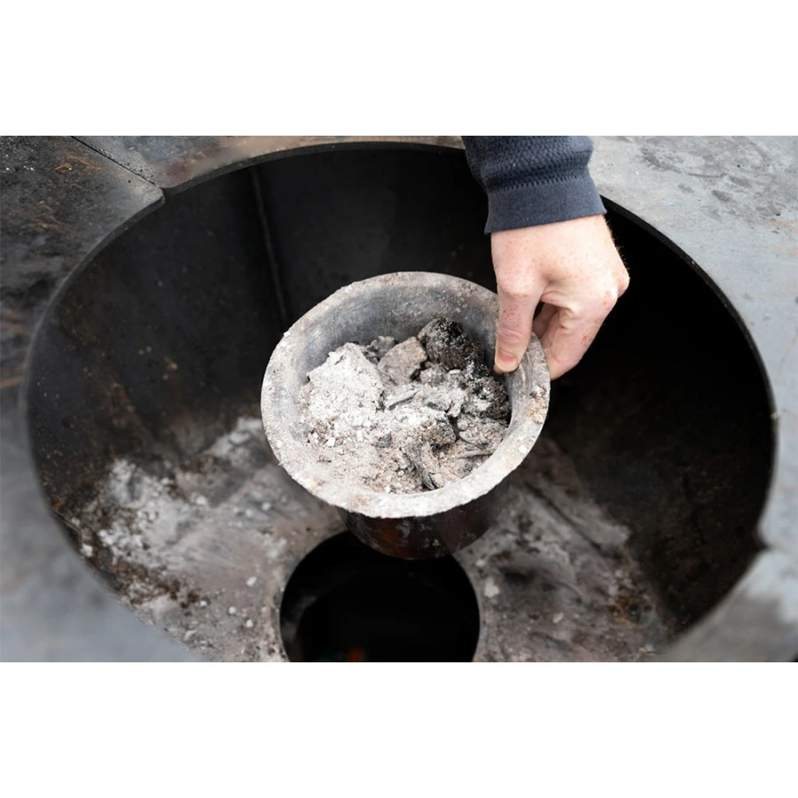 Brasero Plancha Nestor Original Noir Acier Galvanisé - Barbecook – Image 3