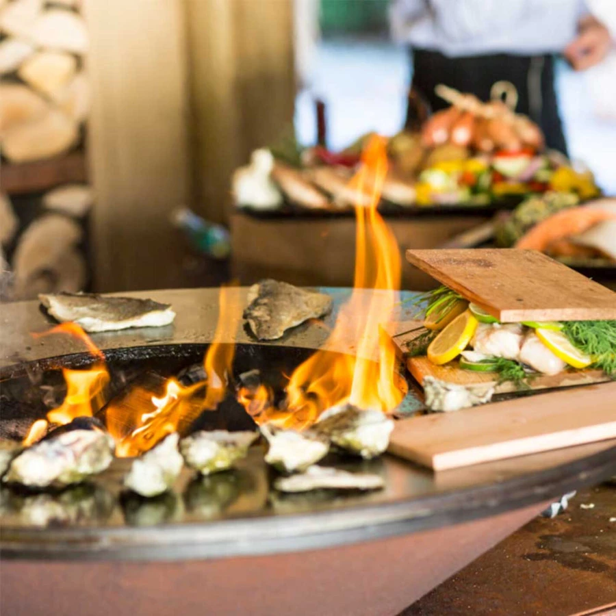 Pack Brasero Storage 85 Corten + Couvercle - OFYR – Image 4