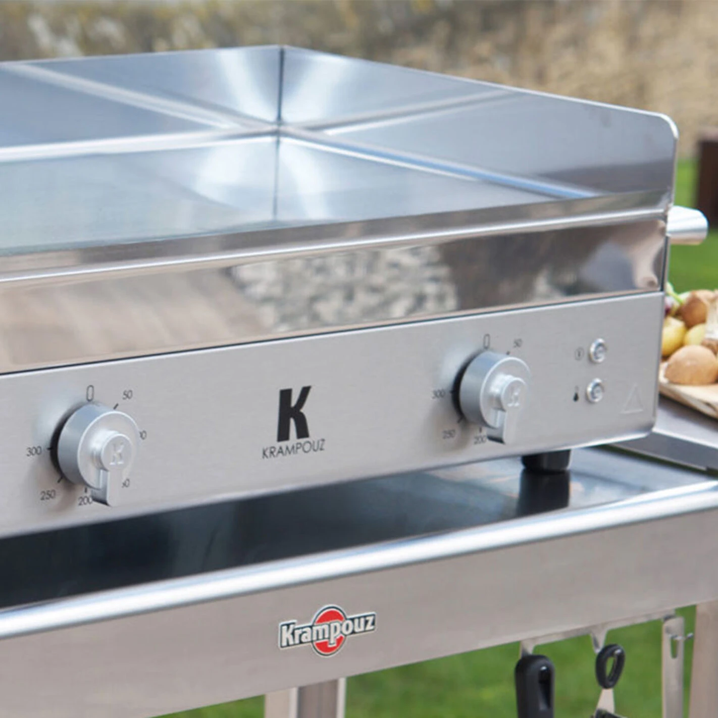 Pack Plancha Gaz K 65 Cm + Desserte Plein Air - Krampouz – Image 4