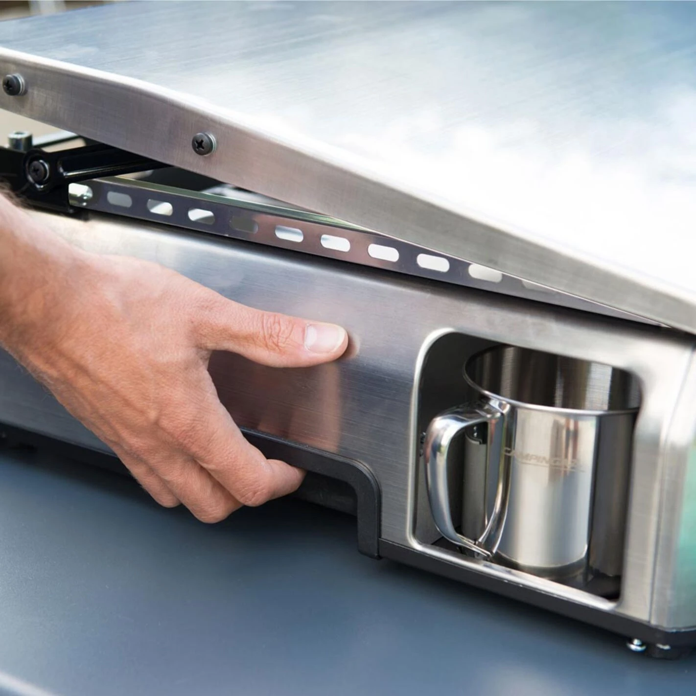 Plancha Gaz Master EX + Couvercle - Campingaz – Image 7