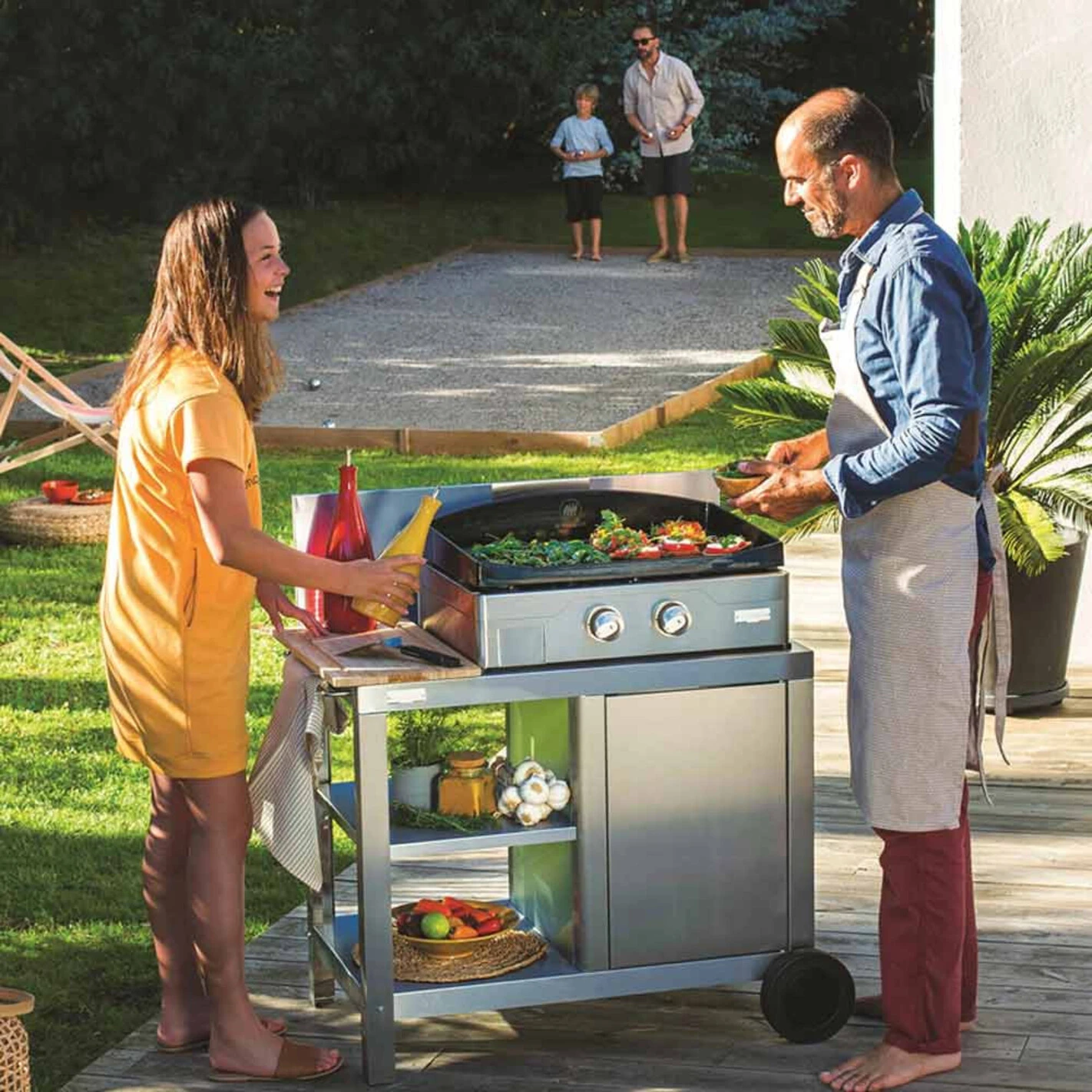 Plancha Gaz Signature Allure 260 Inox - Le Marquier – Image 2