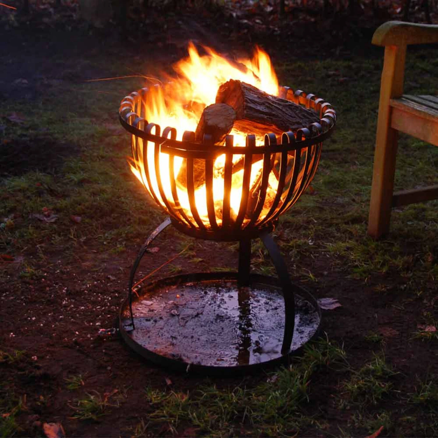 Plateau à Cendres Rond Braséro - Esschert Design – Image 4