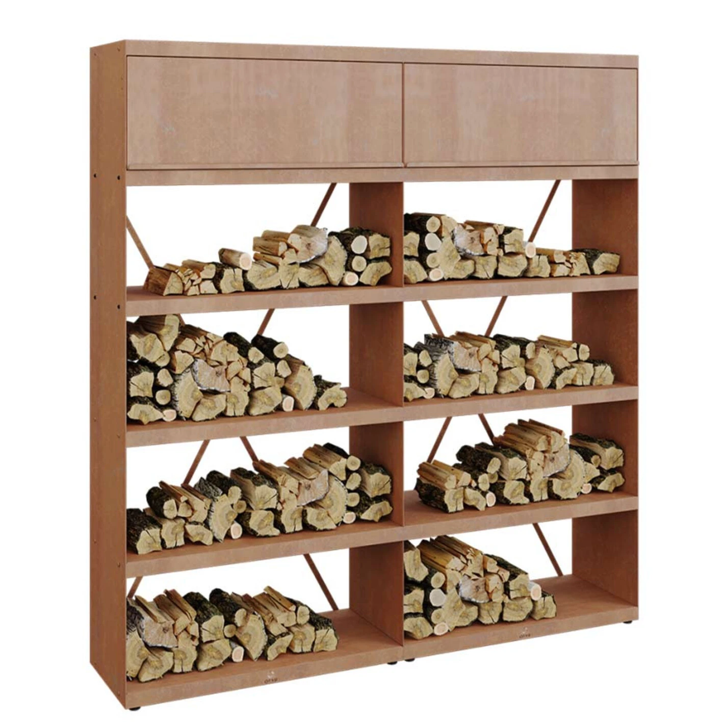 Etagère Range Bois Corten 200 - Ofyr – Image 3