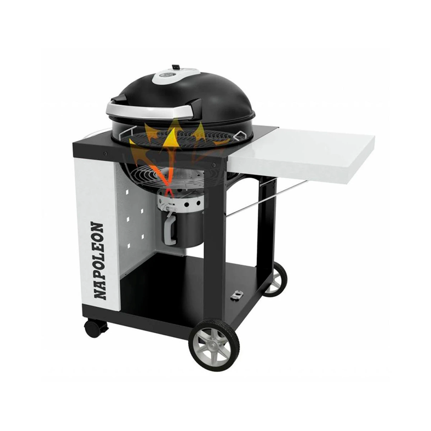 Napoleon Barbecue Charbon Rodeo PRO 57 Cm Sur Chariot - Napoléon* – Image 3