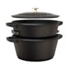 Set De 2 Cocottes En Fonte Staub Empilables - Ofyr
