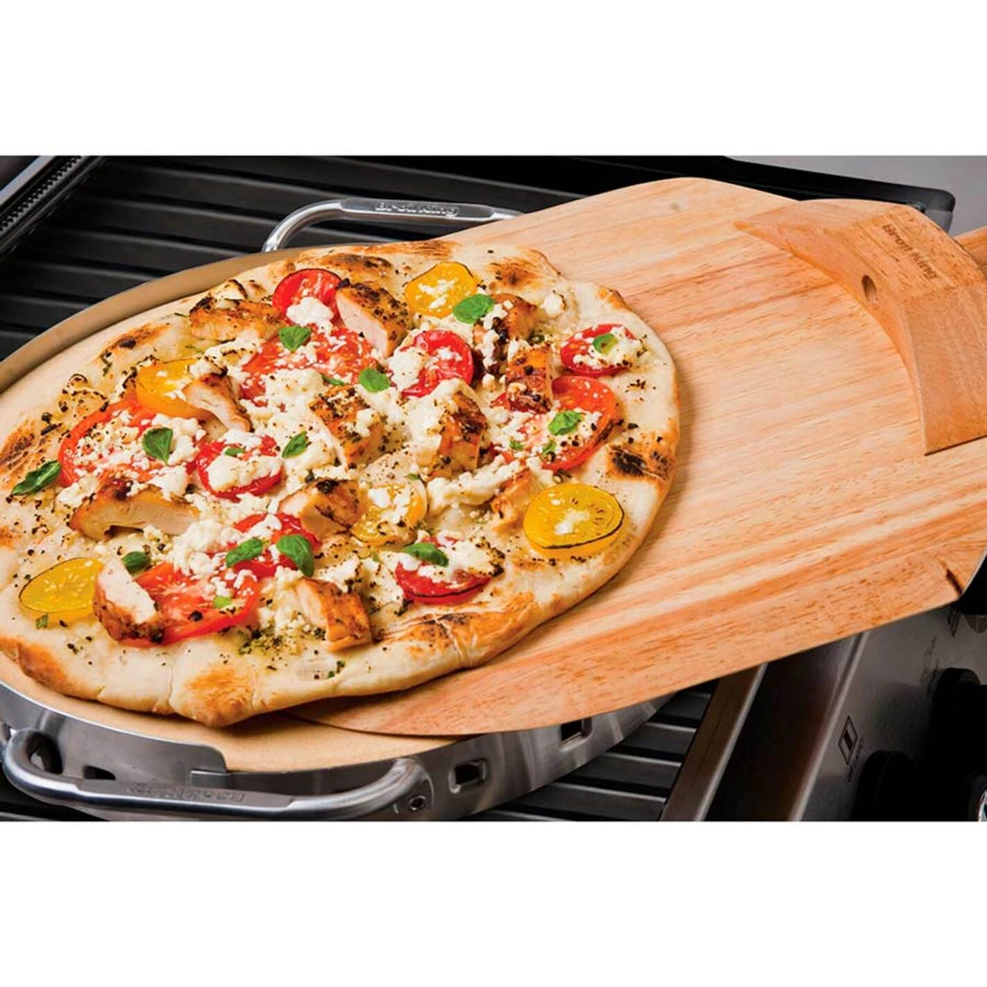 Set Pierre à Pizza ⌀ 33 Cm + Pelle - Broil King – Image 5