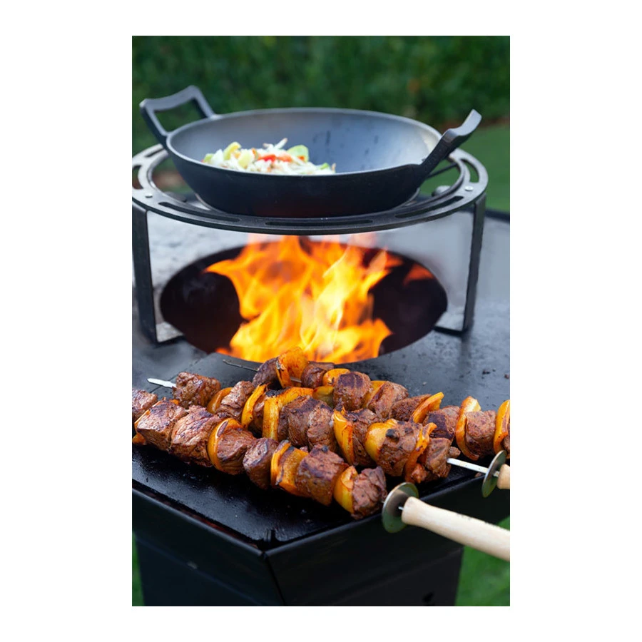 Support Wok Et Cocotte Dynamic Center Pour Brasero Nestor - Barbecook – Image 3