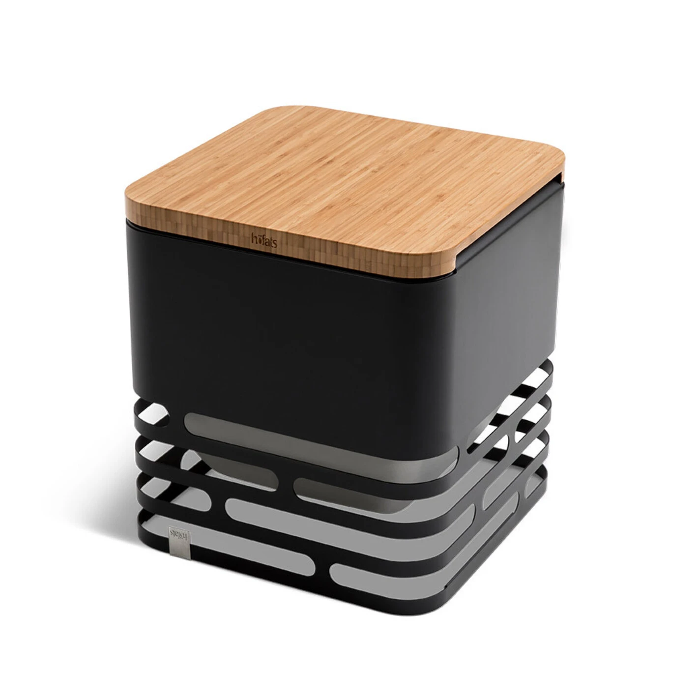 Tablette Pour Brasero Cube En Bambou - Höfats – Image 2