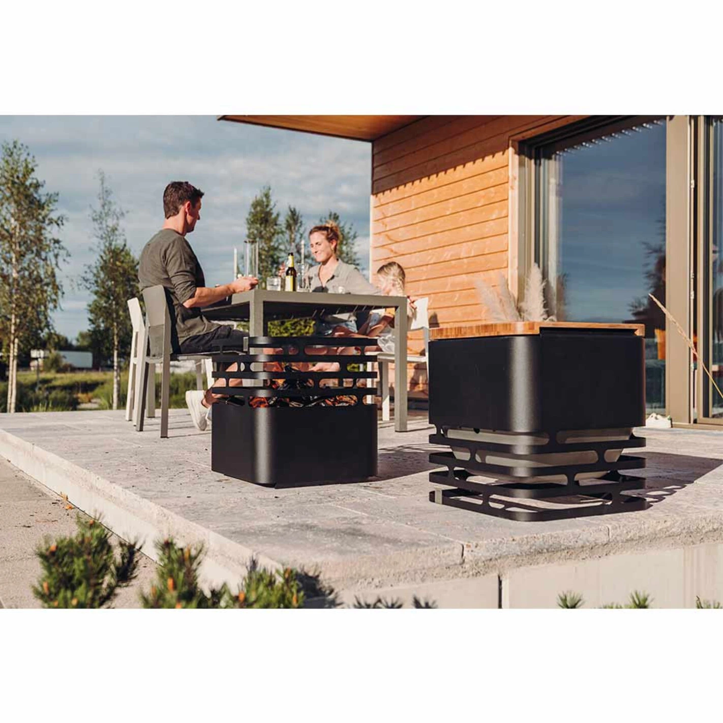 Tablette Pour Brasero Cube En Bambou - Höfats – Image 4