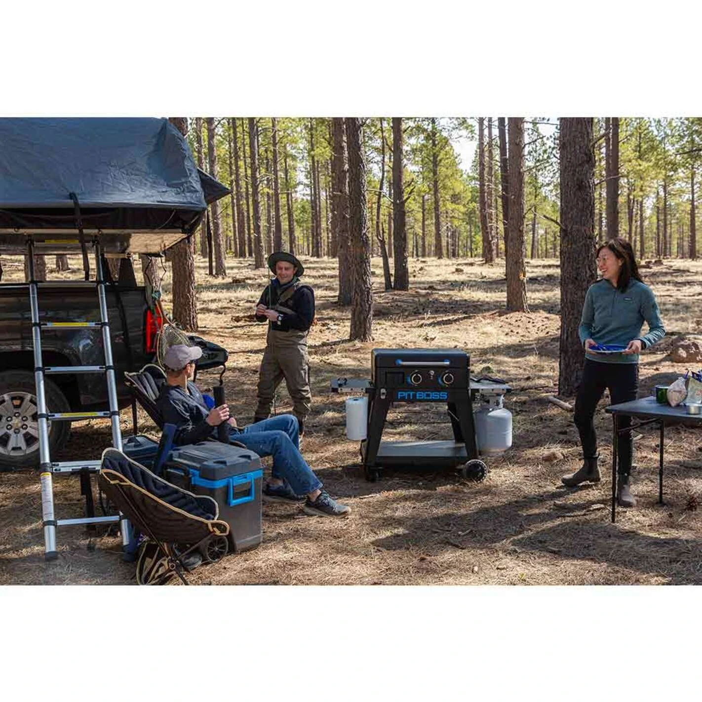 Plancha Gaz Ultimate 2 Brûleurs + Chariot - Pit Boss* – Image 5