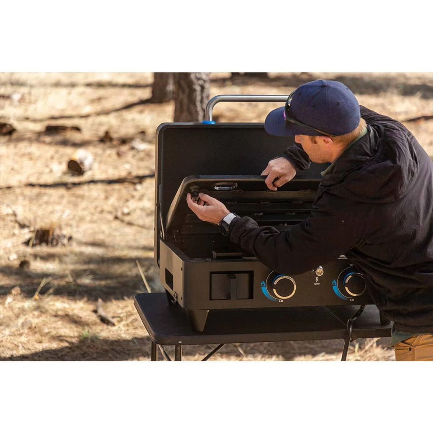 Plancha Gaz Ultimate 2 Brûleurs + Chariot - Pit Boss* – Image 10